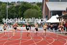 Womens Heptathlon 100 metres hurdles, 2024 EAP International Combined events, Hewcham, Northumberland.  Photo: David T. Hewitson/Sports for All Pics